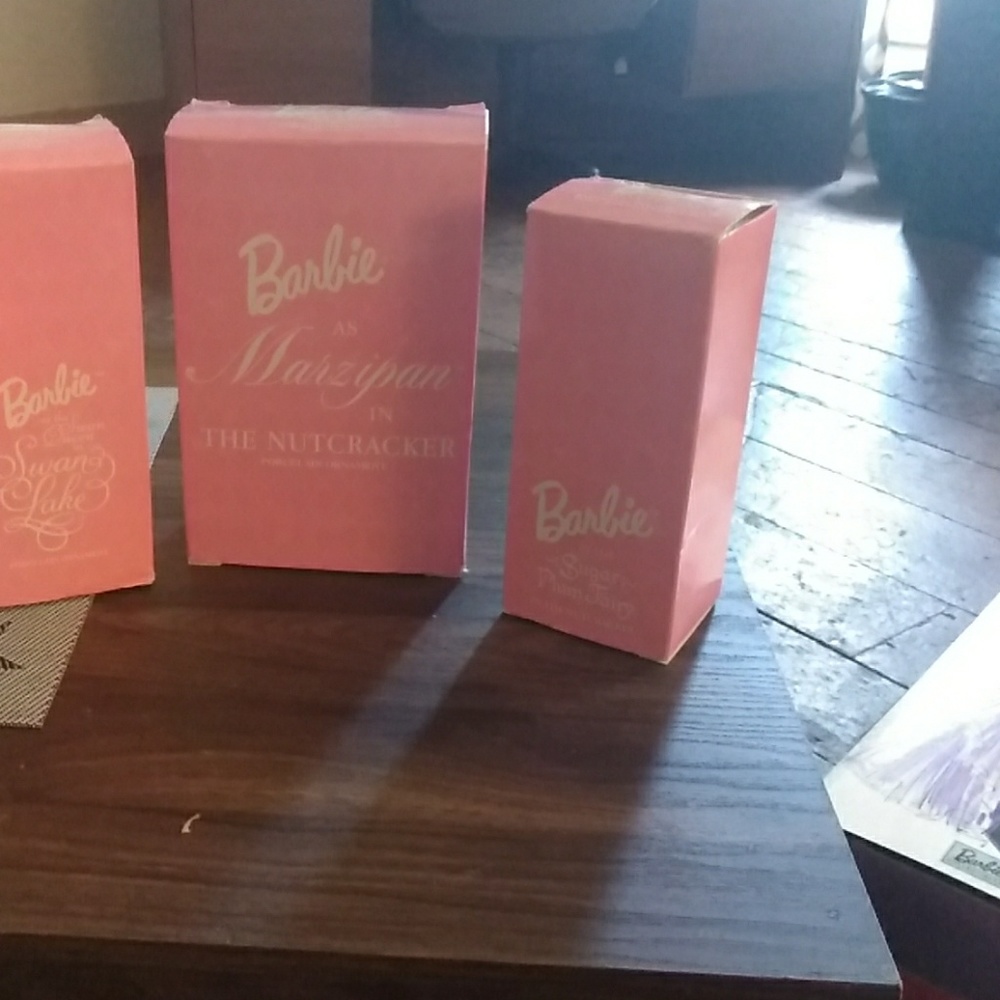 Swan Lake Barbie porcelain ornaments
